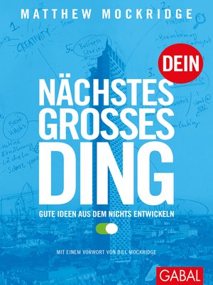 cover image of Dein nächstes großes Ding